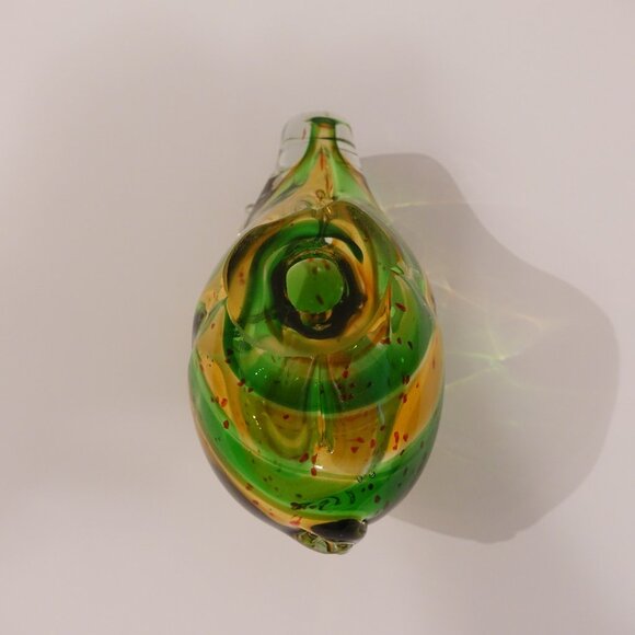 Hand Blown Murano Style Art Glass Pig - Picture 3 of 6